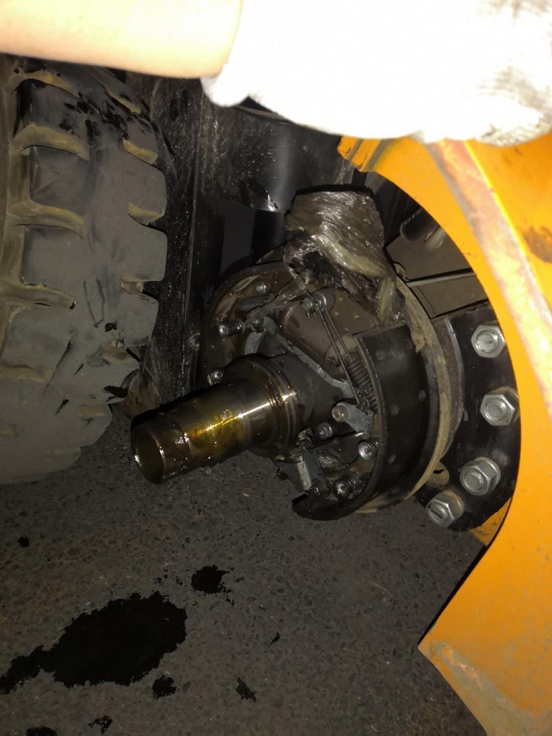 眾昌叉車修理案例展示